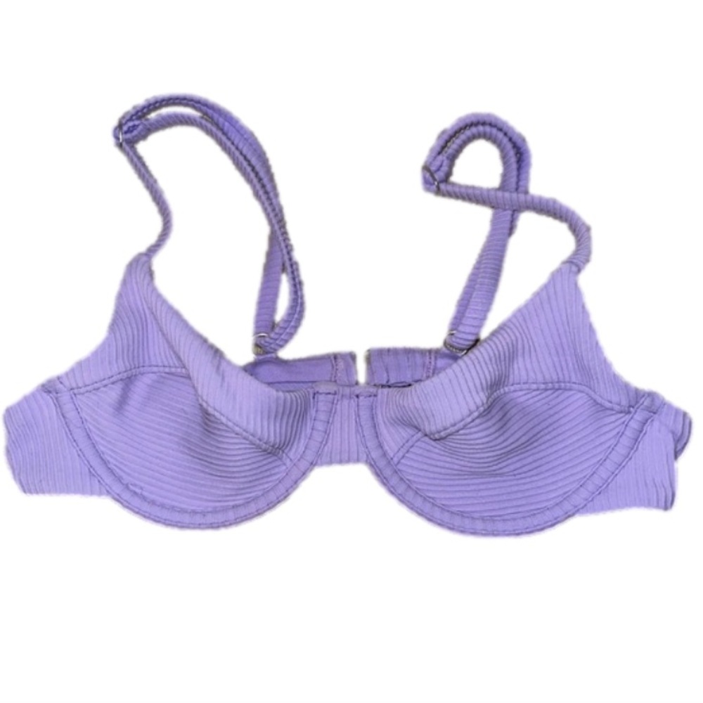The oneone swimwear underwire top purple